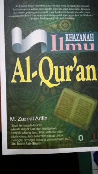 Khazanah Ilmu Al-Quran
